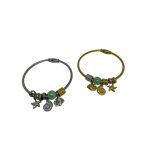 Ατσάλινο βραχιόλι με charms
