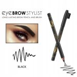 Eye BROW STYLIST long lasting brow pencil & brush BLACK